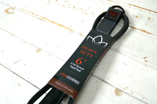 STAY COVERED サーフィン 6' リーシュコード HEAVY DUTY 大波 US ステイカバード カリフォルニア