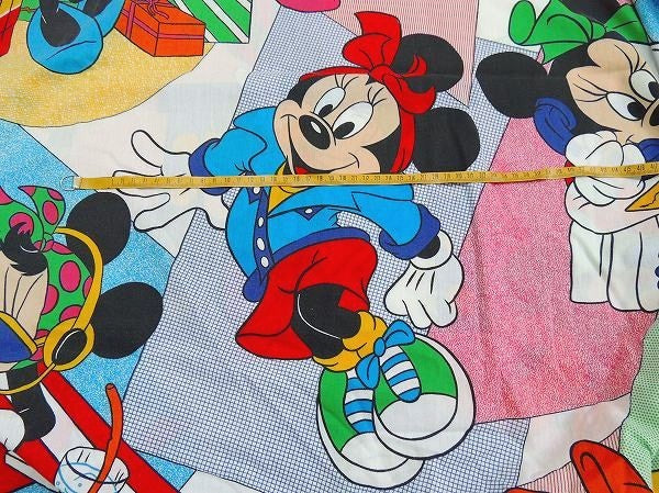 【ミニーマウス】USA!ウォルトディズニー・ボックスタイプ・ヴィンテージ・ユーズドシーツ