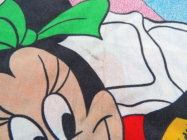 【ミニーマウス】USA!ウォルトディズニー・ボックスタイプ・ヴィンテージ・ユーズドシーツ