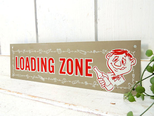 LOADING ZONE ポップ・ヴィンテージ・サインプレート・看板・標識サイン US