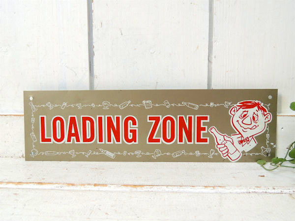 LOADING ZONE ポップ・ヴィンテージ・サインプレート・看板・標識サイン US
