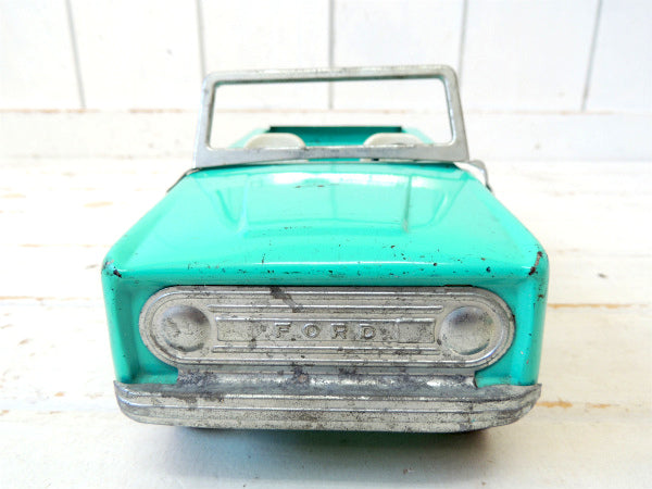 【NYLINT・FORD】1960s~フォード・ブロンコ&トレーラー・ヴィンテージ・ブリキ自動車