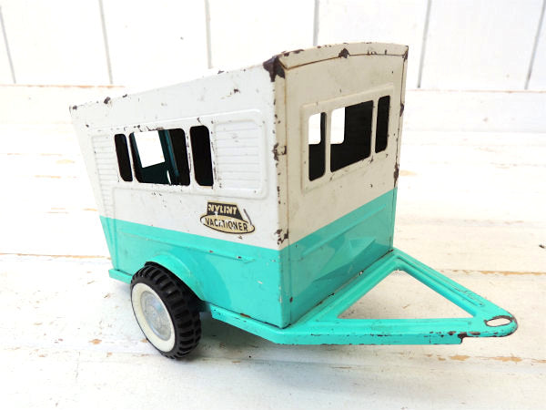 【NYLINT・FORD】1960s~フォード・ブロンコ&トレーラー・ヴィンテージ・ブリキ自動車