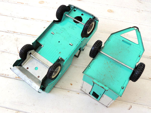 【NYLINT・FORD】1960s~フォード・ブロンコ&トレーラー・ヴィンテージ・ブリキ自動車