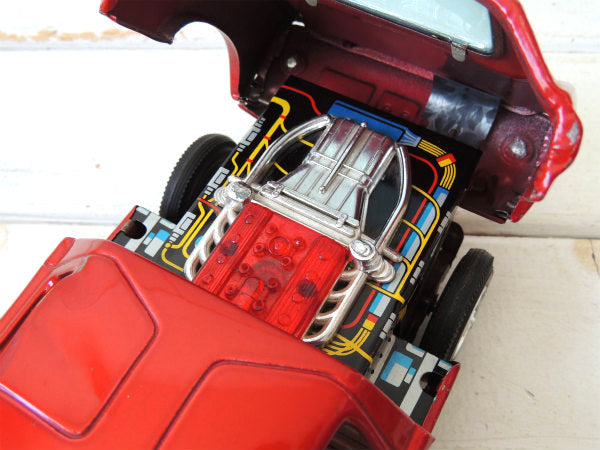 バンダイ FORD フォードGT 1970's ヴィンテージ ブリキ自動車 TOY スポーツカー MADE IN JAPAN