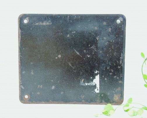 USA ガソリンスタンド CONTAINS LEAD  アメリカンビンテージ ・ホーローサイン 看板 USA ガレージ雑貨 モーター系