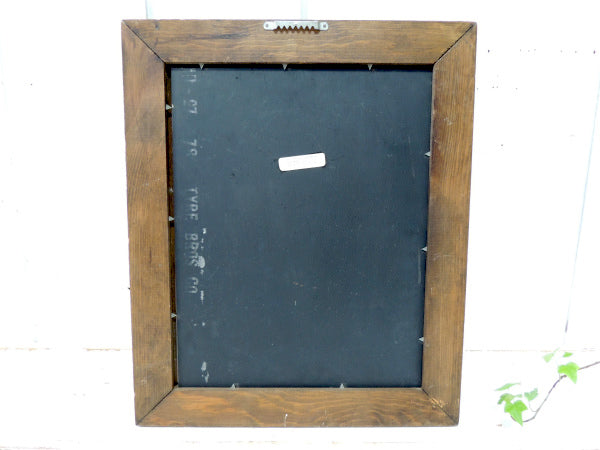 【BE SECURE ALL NIGHT】メッセージ・ビンテージ・パブミラー・ウォールデコ・店内装飾