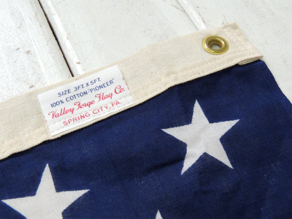 【Valley Forge Flag】大きなヴィンテージ・星条旗・アメリカンフラッグ・USA