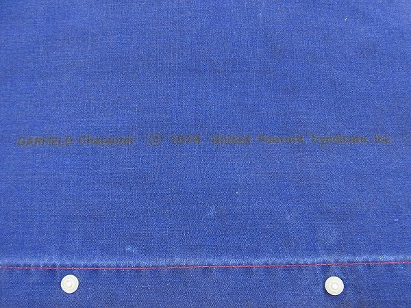 【ガーフィールド】Garfield・70'sヴィンテージ・掛け布団カバー/ユニオンジャック  USA