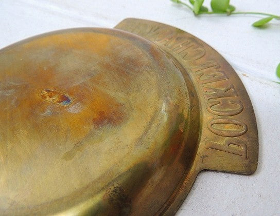 【POCKET CHANGE】USA!真鍮製・アンティーク・ポケットチェンジ・トレイ/マネートレイ