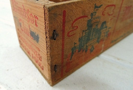 【Windsor Club】USA!木製・アンティーク・チーズボックス/木箱/ウッドボックス