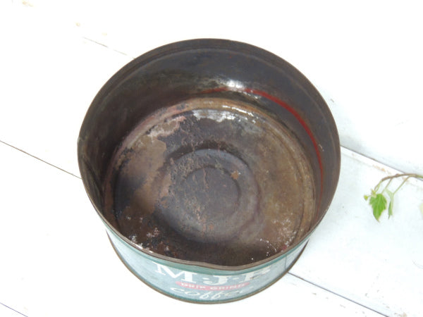 【MJB・サンフランシスコ・カリフォルニア】ブリキ製・ヴィンテージ・コーヒー缶/ティン缶