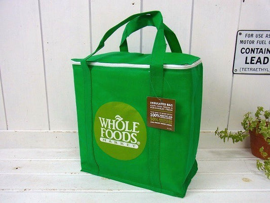 【WHOLE FOODS MARKET】ホールフーズ・保温保冷バッグ/エコバッグ