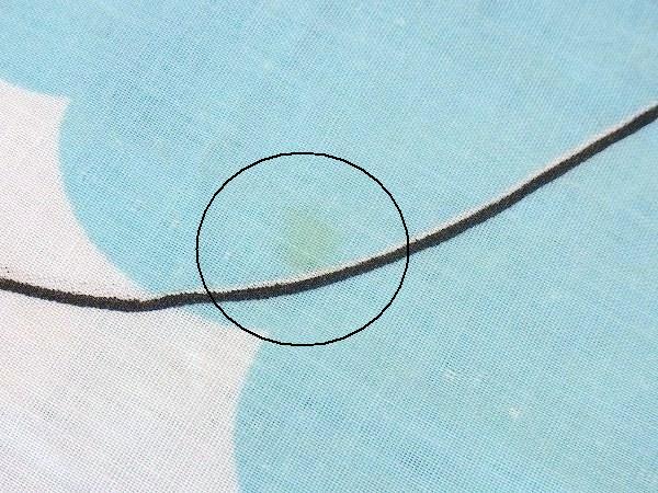 【スヌーピー】ピーナッツの仲間・カイト柄・ヴィンテージ・ユーズドシーツ(フラットタイプ) USA