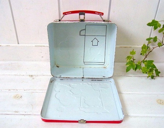 【ストロベリーショートケーキ】80’s・アラジン・ティン製・ヴィンテージ・ランチボックス　USA