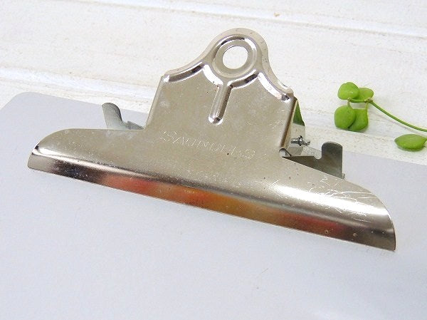 【SAUNDERS】アルミ製・クリップボード/バインダー USA