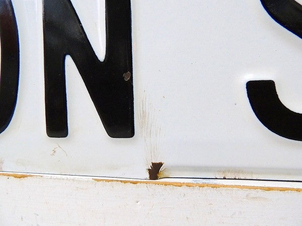 【3800→/ETON ST.】ホーロー製・ヴィンテージ・ストリートサイン/街路/看板/USA