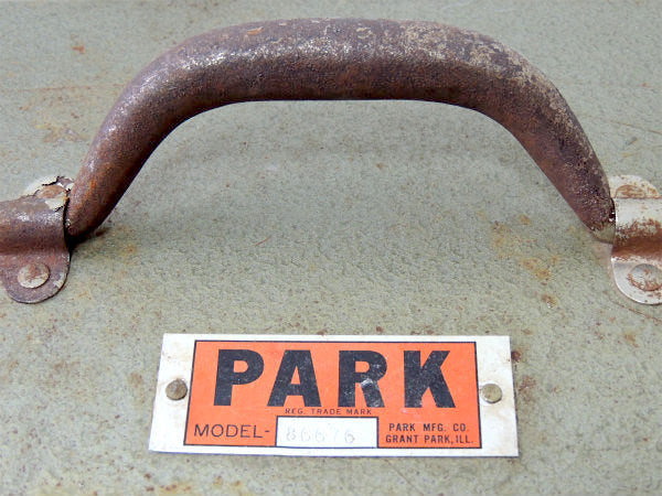 【PARK】カーキ色・3段式・ビンテージ・ツールボックス/ツールケース/工具箱 USA