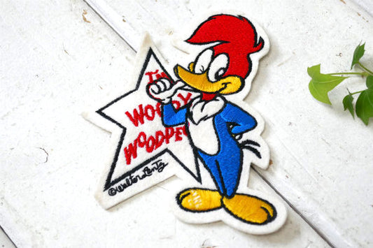 ウッディー・ウッドペッカー キャラクター ヴィンテージ・刺繍・ワッペン ウォルター・ランツ