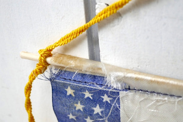 GOD BLESS AMERICA 旗・ヴィンテージ・バナー フラッグ・星条旗・タペストリー