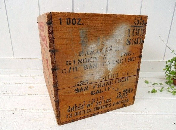 【ジョニーウォーカー】スコッチウィスキー・ヴィンテージ・ウッドボックス/木箱/スコットランド