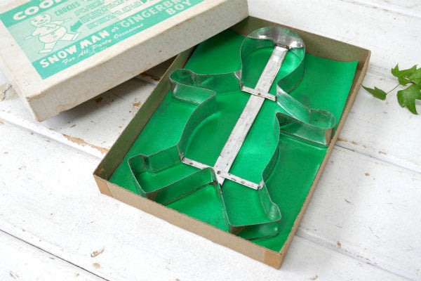 COOKY CUTTER ジンジャーブレッドマン・箱付き・ヴィンテージ・クッキーカッター・菓子型