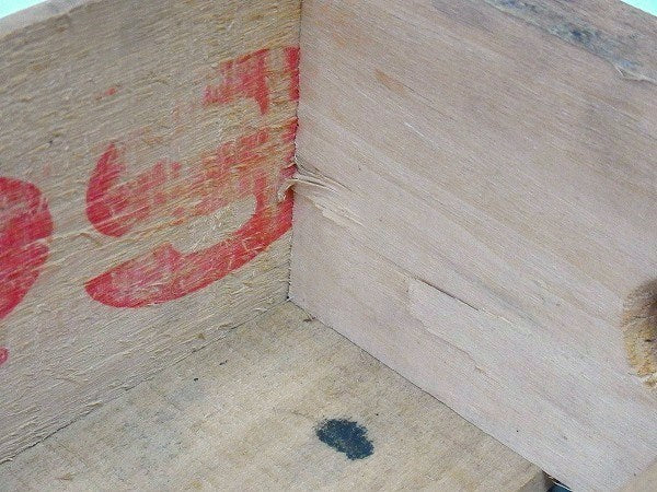 【PEPSI】ペプシコーラ・仕切り付き・ヴィンテージ・ウッドボックス/木箱　USA
