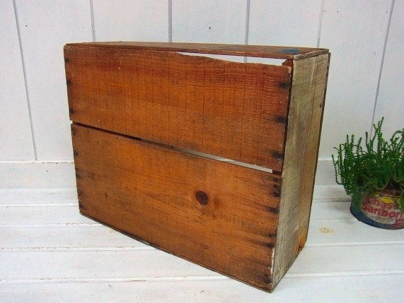 【BARTLETT PEAR】フルーツ・木製・ヴィンテージ・ウッドボックス/木箱　USA