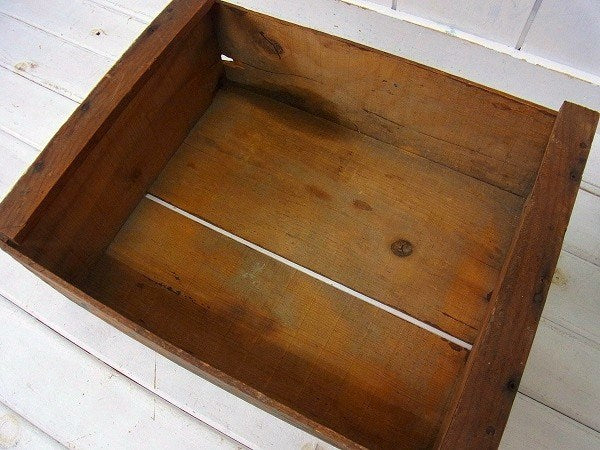 【BARTLETT PEAR】フルーツ・木製・ヴィンテージ・ウッドボックス/木箱　USA
