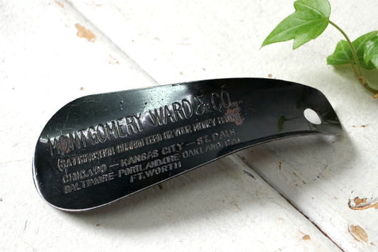 モンゴメリーワード USA アドバタイジング・ヴィンテージ・靴ベラ・シューホーン・アクセサリー