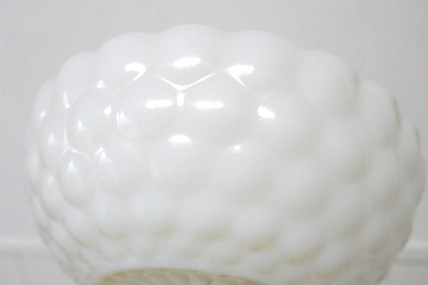 アンカーホッキング バブル・ホワイト・ミルクガラス・ヴィンテージ・サービングボウル・ボウル・食器