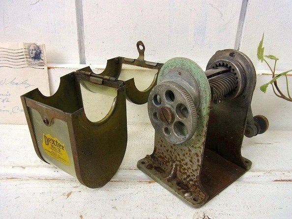 【Dexter】セルロイド製・ヴィンテージ・ペンシルシャープナー/鉛筆削り USA