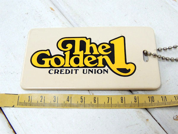 【The Golden1・UNION・名札ケース】アドバタイジング・キーホルダー&鍵付き