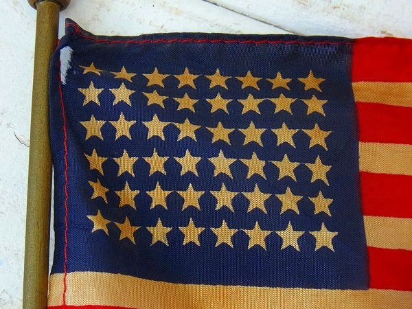 48星・ヴィンテージ・卓上・星条旗/アメリカンフラッグ USA