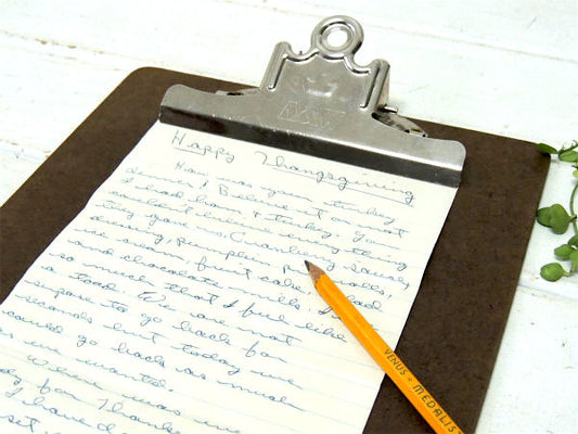 【A&W・U.S.A.】クリップボード・バインダー・工業系/ステーショナリー/オフィス雑貨