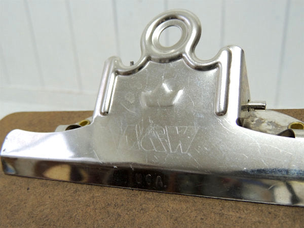 【A&W・U.S.A.】クリップボード・バインダー・工業系/ステーショナリー/オフィス雑貨