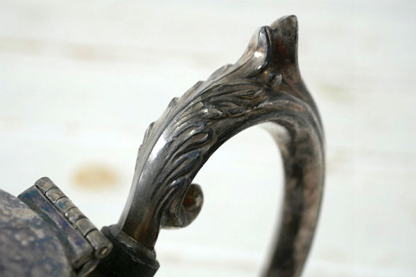 【FB ROGERS SILVER CO】シルバー製・アンティーク・ティーポット・ポット・銀食器