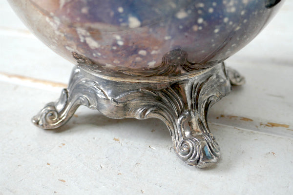 【FB ROGERS SILVER CO】シルバー製・アンティーク・ティーポット・ポット・銀食器