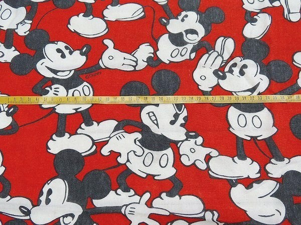 【ミッキーマウス】USA!ディズニー・ヴィンテージ・ユーズドシーツ(ボックスタイプ)
