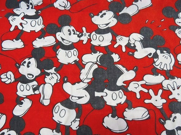 【ミッキーマウス】USA!ディズニー・ヴィンテージ・ユーズドシーツ(ボックスタイプ)