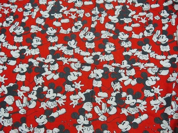 【ミッキーマウス】USA!ディズニー・ヴィンテージ・ユーズドシーツ(ボックスタイプ)