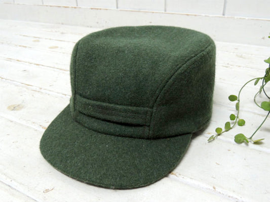 FILSON GARMENT フィルソン 100% ウール製 ヴィンテージ キャップ 耳あて USA