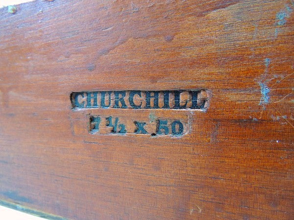 【CHURCHILL】チャーチル・葉巻の小さなアンティーク・木箱/ウッドボックス