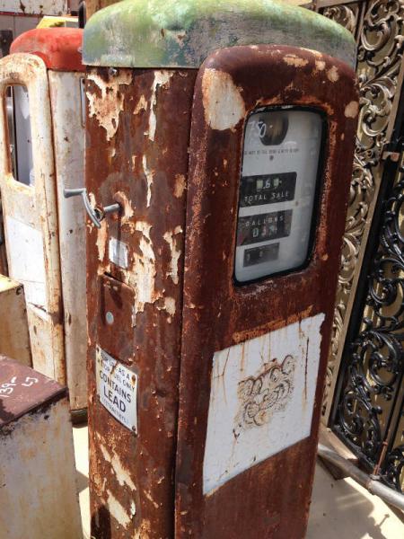 CONTAINS LEAD 1940s US ホーローサイン ヴィンテージ 看板・ガレージ 工業系