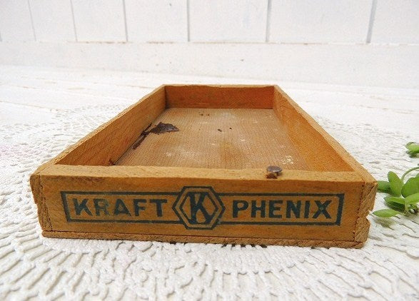 【PHILADELPHIA】フィラデルフィア・クリームチーズ・ヴィンテージ・チーズボックス/木箱②