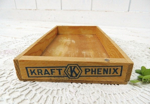 【PHILADELPHIA】フィラデルフィア・クリームチーズ・ヴィンテージ・チーズボックス/木箱③