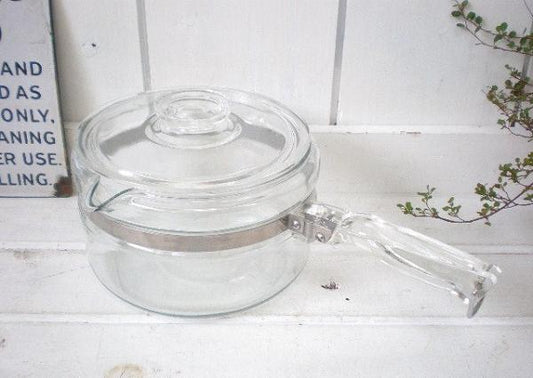 PYREX　ふた付きソースパン/片手鍋 　USA