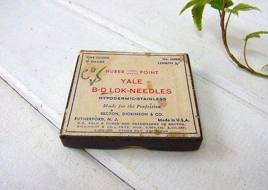 【LOK-NEEDLES】針の小さなヴィンテージ・紙箱/OLD　USA