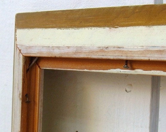 ゴールド色・木製・大きなアンティーク・フレーム/額縁　USA