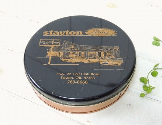 FORD トラック USA フォード モーター ノベルティ・ヴィンテージ・ティン缶 ブリキ缶 アメ車